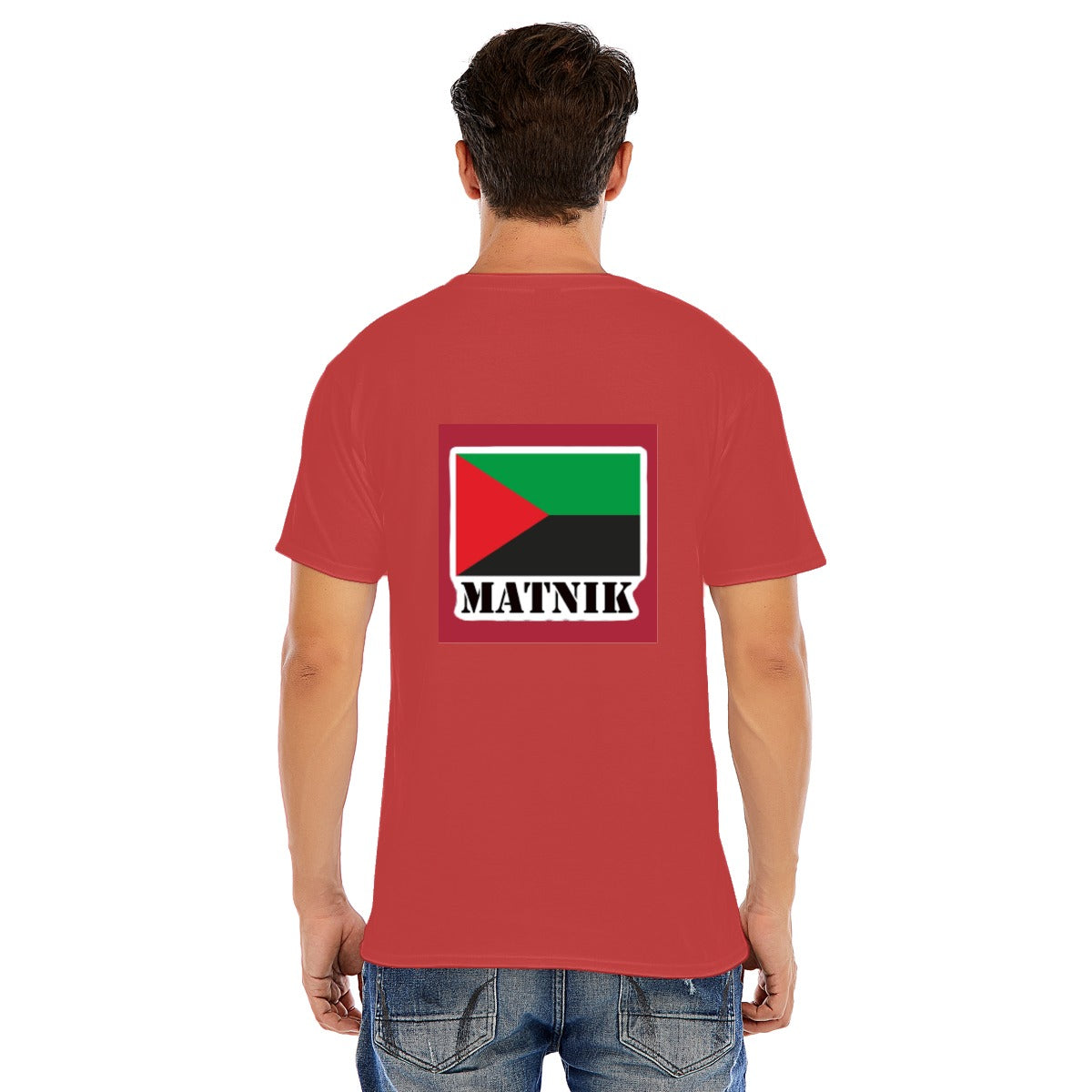 ✊🏾 T-shirt unisex  LUMINA SOPHIE Rouge - Héroïne Martiniquaise | MATNIK