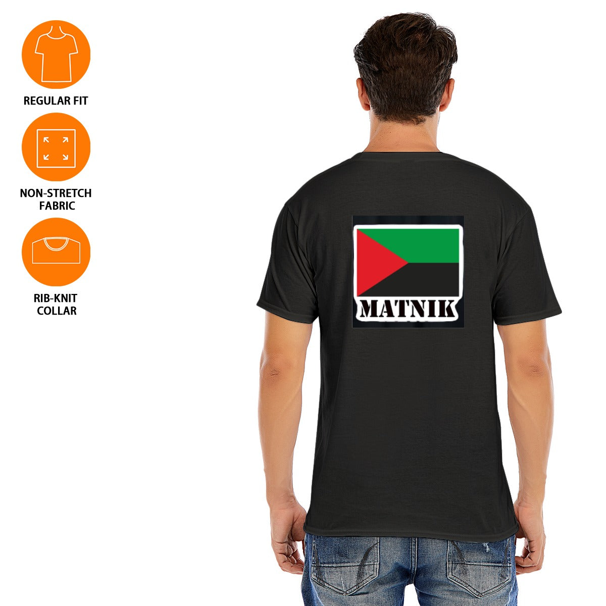 ✊🏾T-shirt Unisex LUMINA SOPHIE Noir - Héroïne Martiniquaise | MATNIK