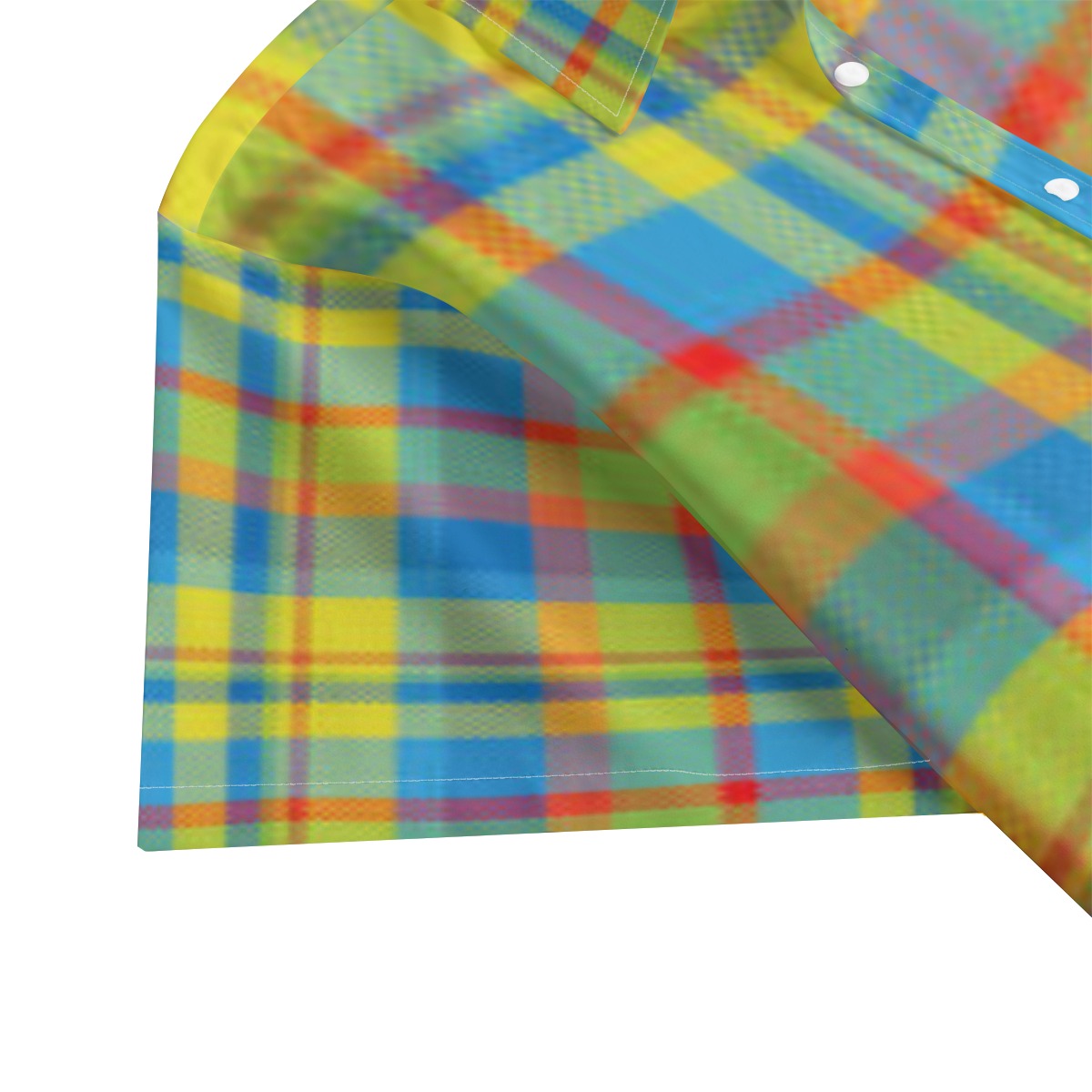 👔 Chemise Madras Multicolore Antillaise