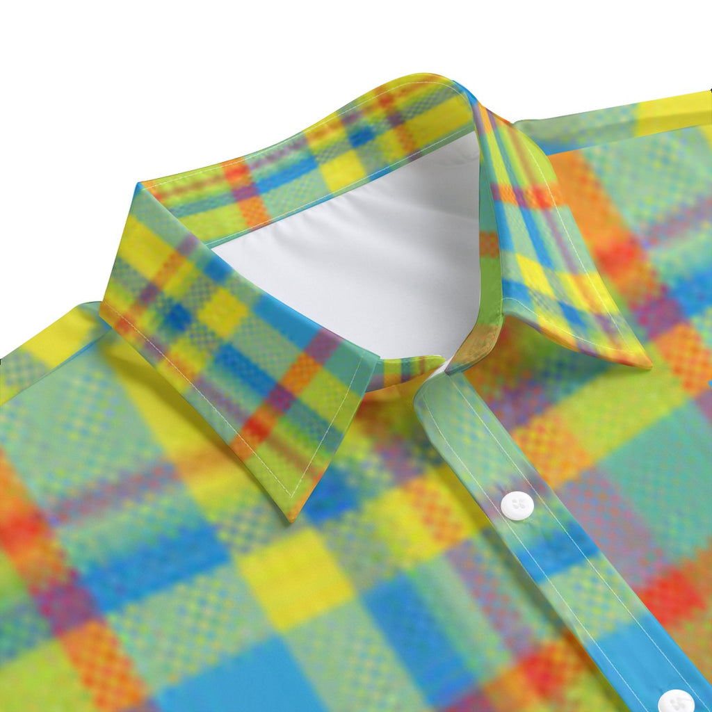 👔 Chemise Madras Multicolore Antillaise
