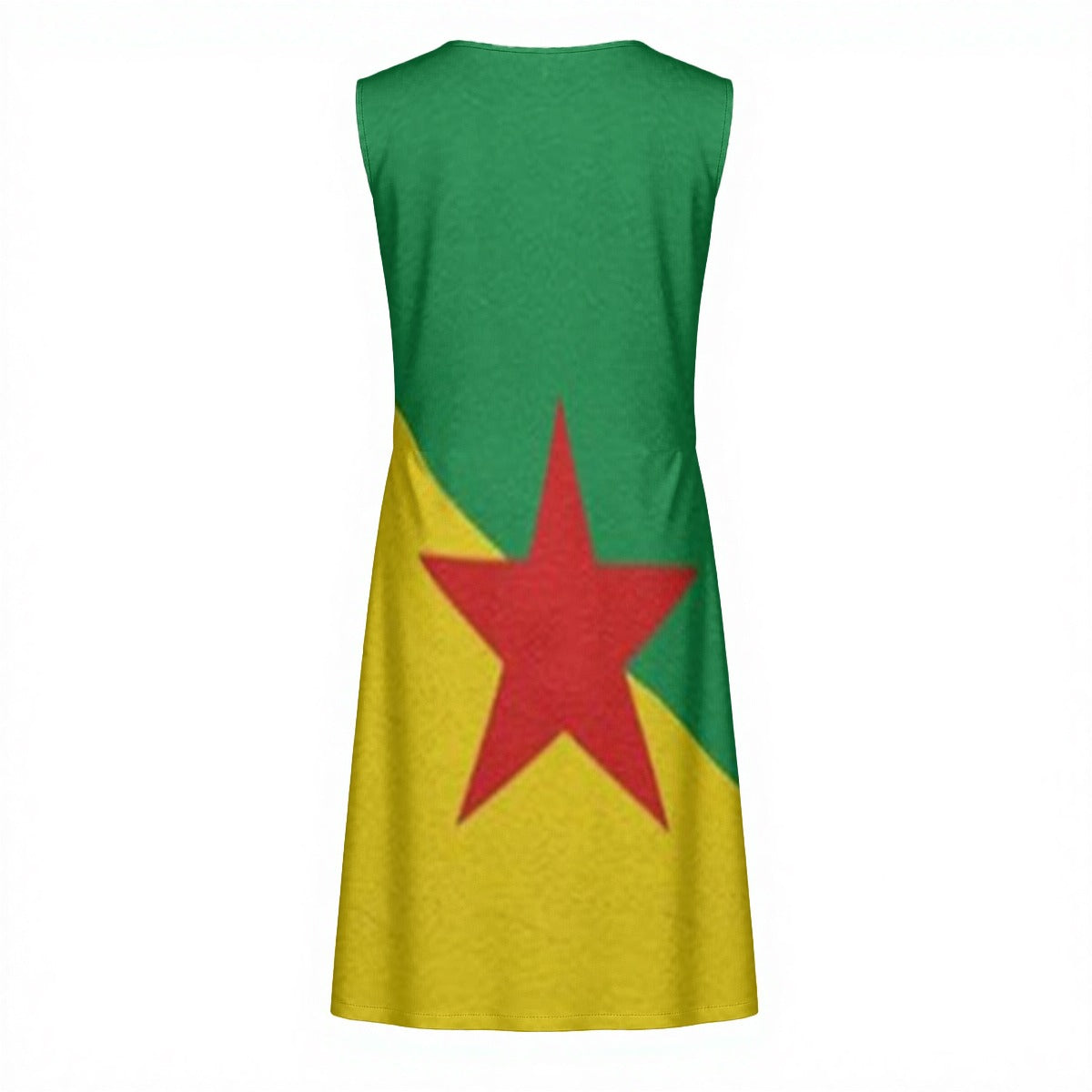 🌺 Robe à bretelles Drapeau Guyanais 973