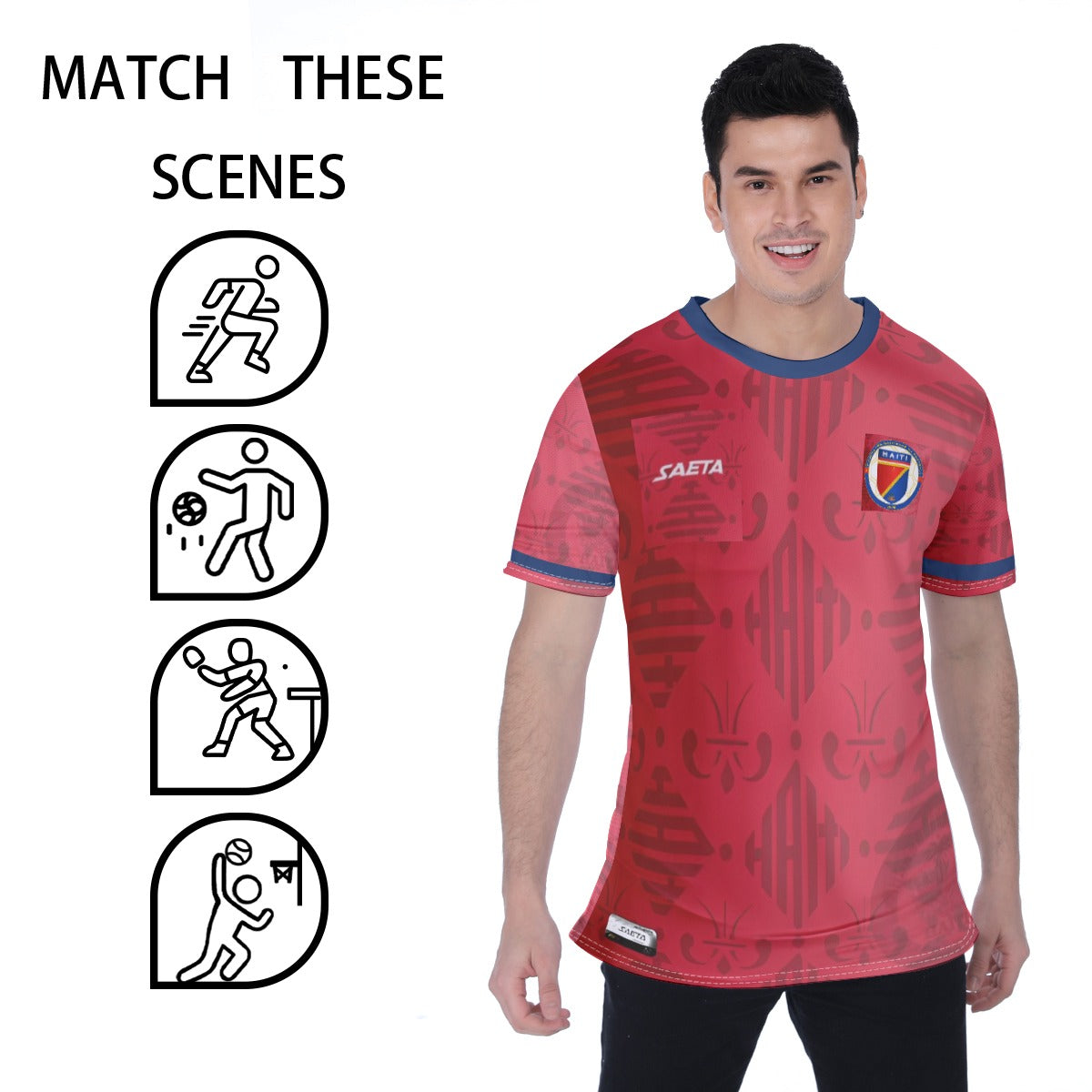 Maillot Équipe de Football Haïti